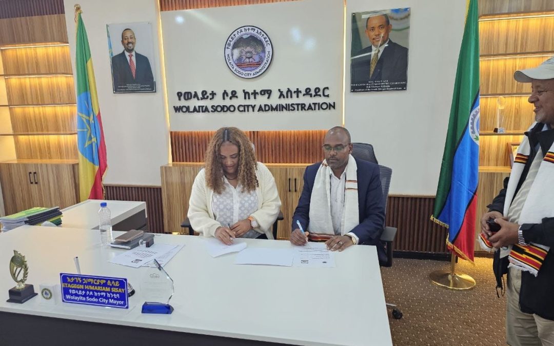 Greener Ethiopia and Wolaita Sodo City Administration Sign MoU to Promote Urban Greening and Sustainable Development