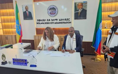 Greener Ethiopia and Wolaita Sodo City Administration Sign MoU to Promote Urban Greening and Sustainable Development